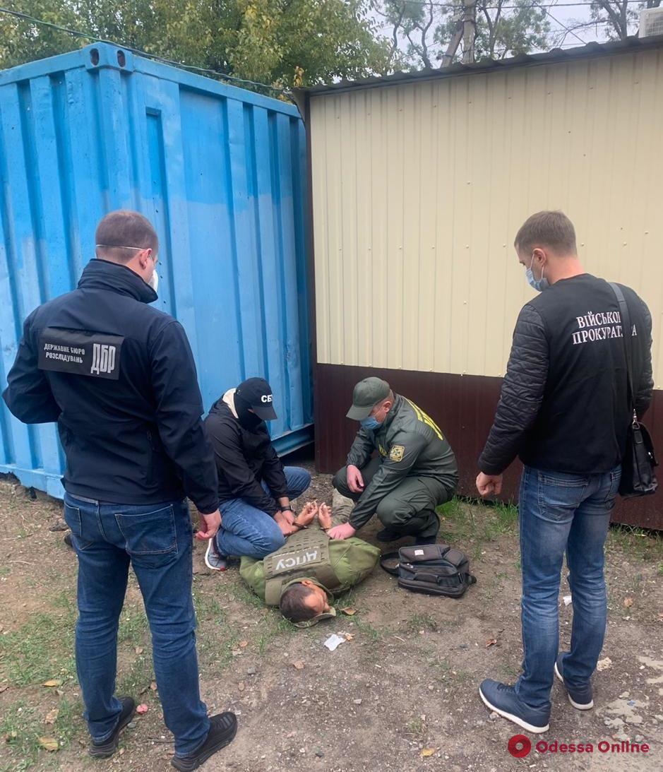 В Одесской области на взятке поймали пограничника