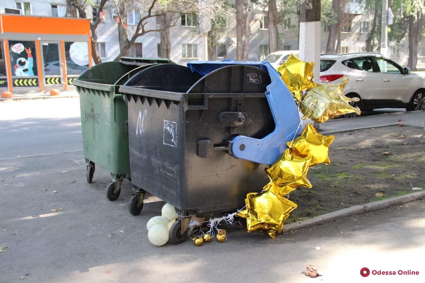 Одесские мусорные баки снабдят QR-кодами с полезной информацией 