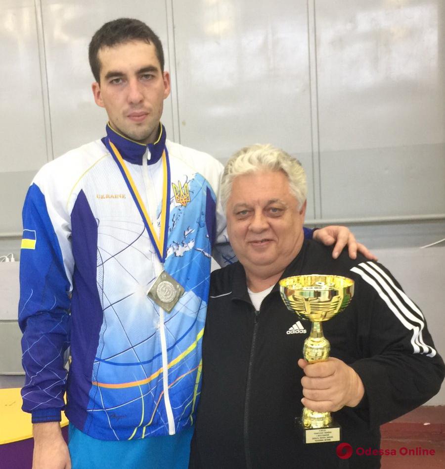 Одесский фехтовальщик завоевал «серебро» чемпионата Украины