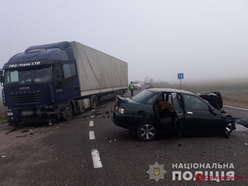 В ДТП на трассе Одесса—Рени погиб водитель ВАЗа
