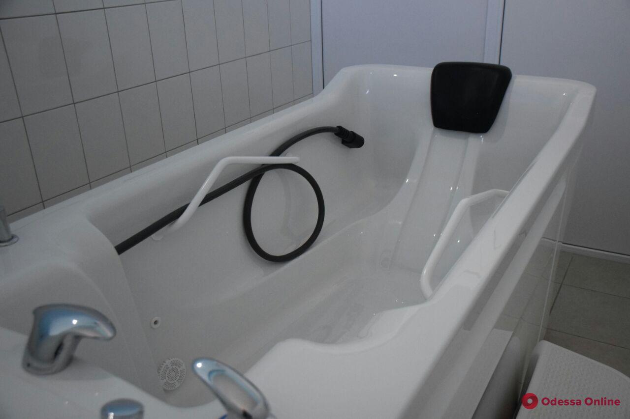 В санатории «Одесский» открыли обновленное ванное отделение (фото)