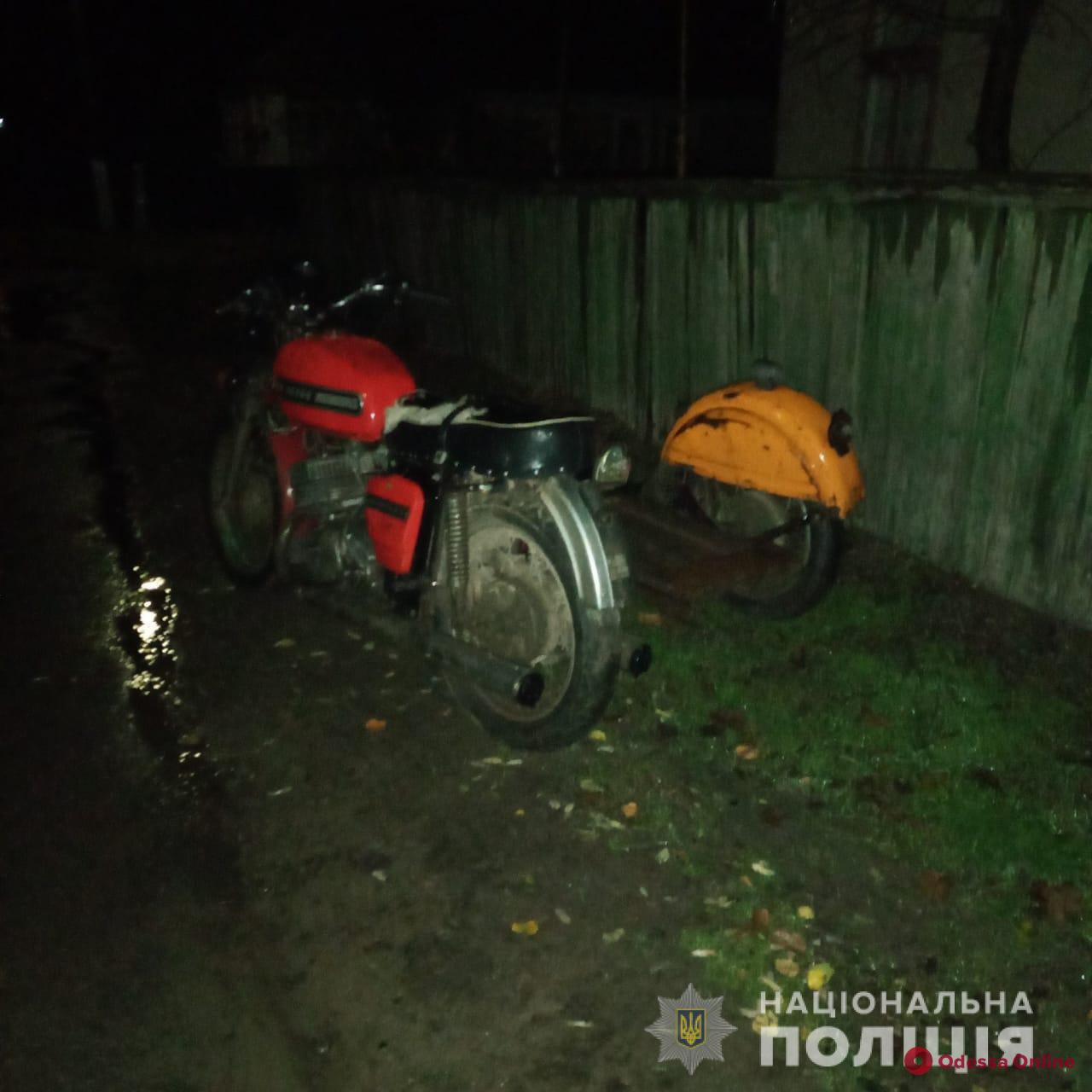 В Одесской области мотоцикл врезался в забор — водитель погиб