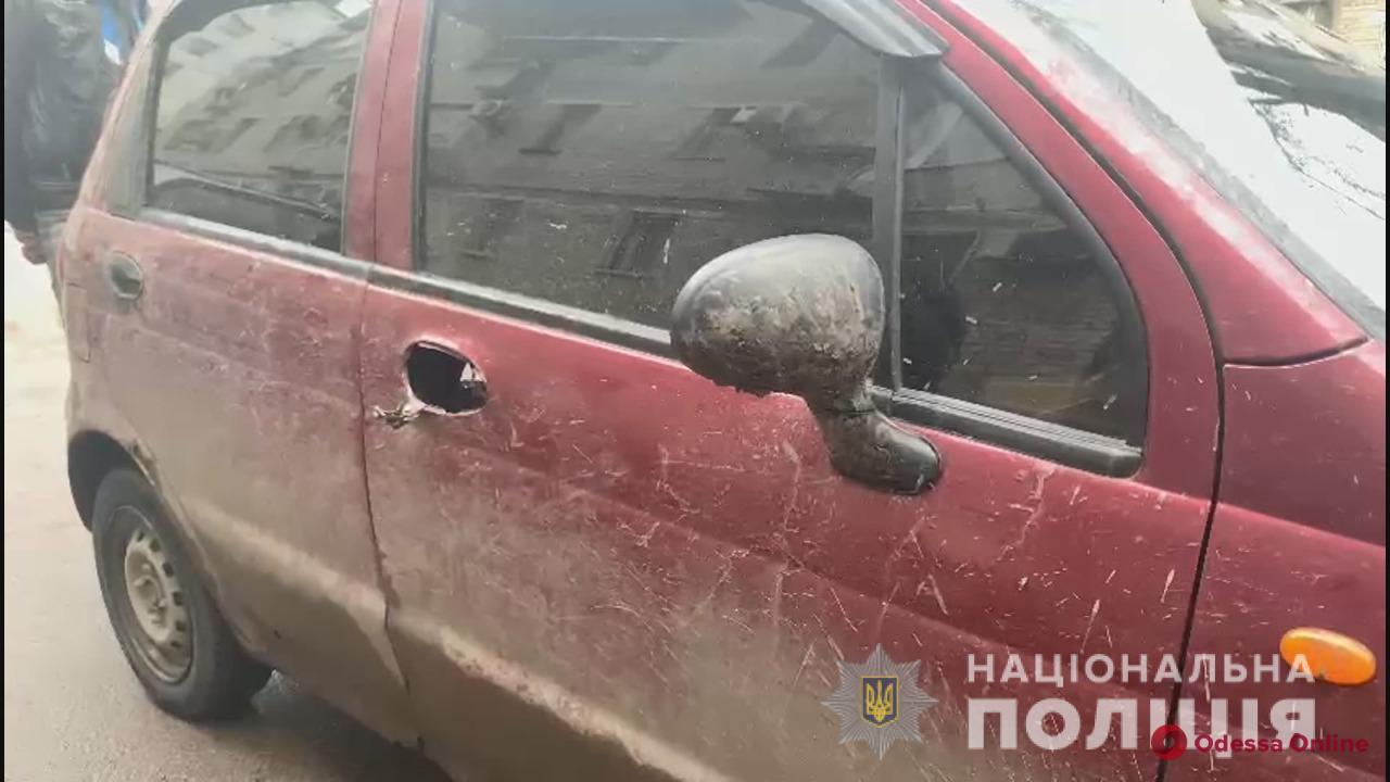 В Одессе поймали автоугонщика (видео)