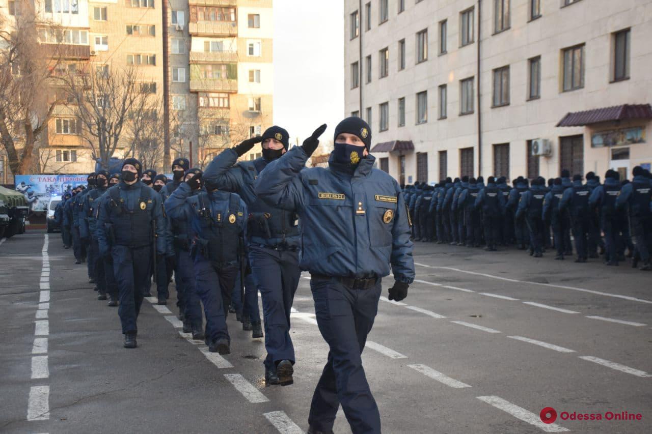 В Одессе общественный порядок в новогоднюю ночь будут обеспечивать 300 нацгвардейцев