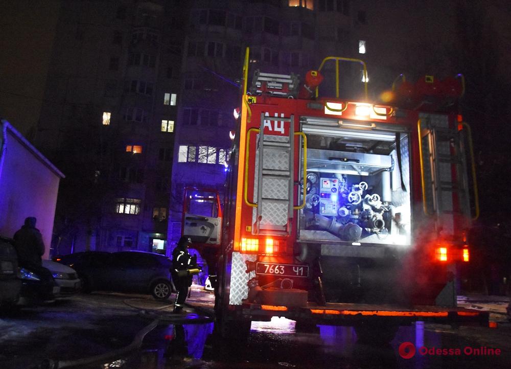 В многоэтажке на поселке Котовского произошло возгорание
