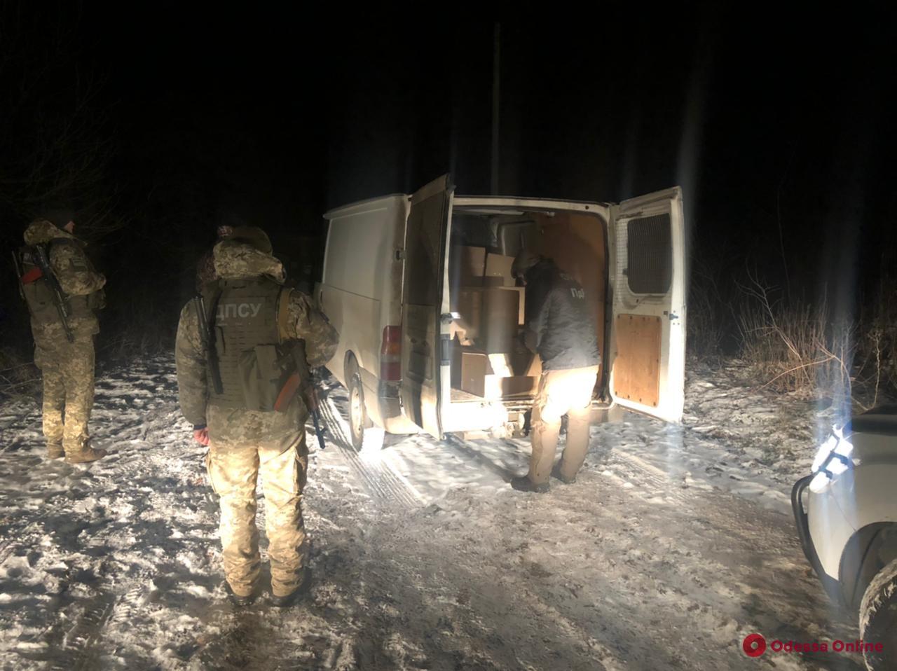 В Одесской области пограничники изъяли контрабандных сигарет почти на полмиллиона