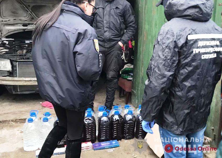 В Одесской области правоохранители изъяли контрафактного алкоголя и сигарет на 750 тысяч
