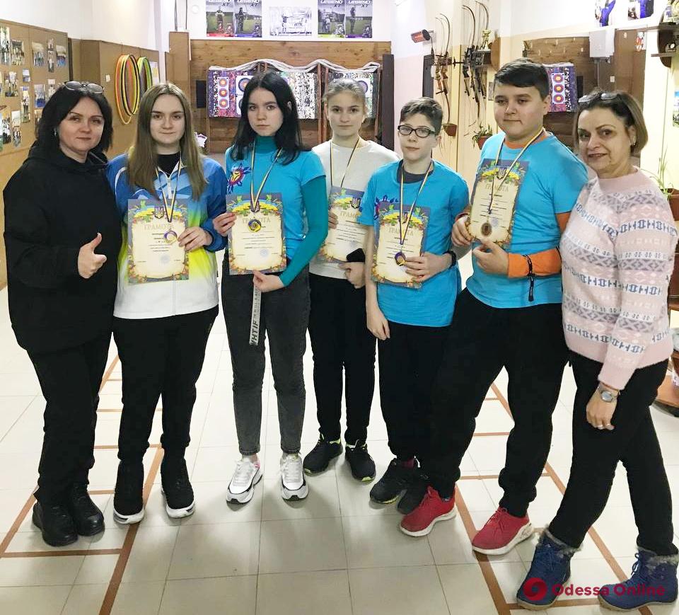 Стрельба из лука: сборная Одесской области удачно выступила на чемпионате Украины