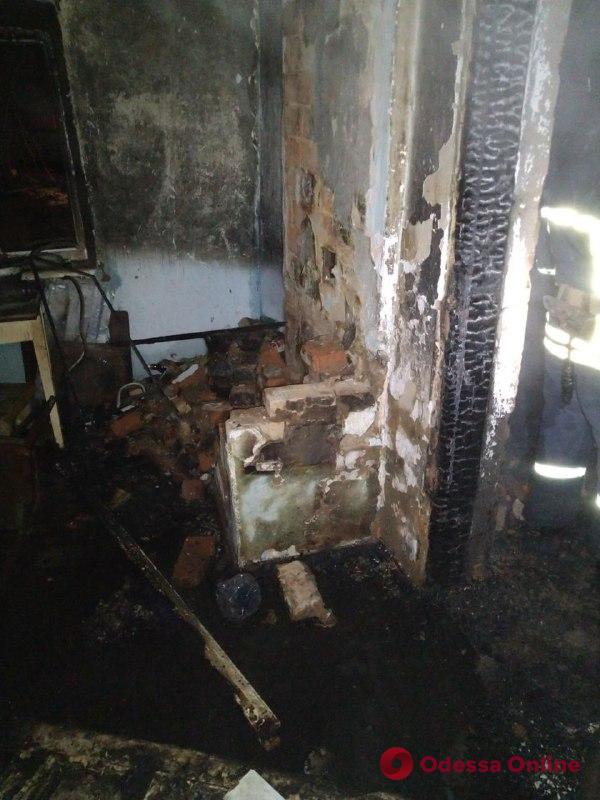 Под Одессой горел частный дом – хозяин с ожогами в больнице