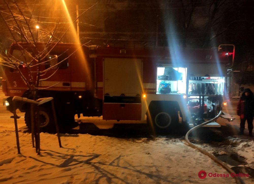 В центре Одессы во время пожара погибла женщина