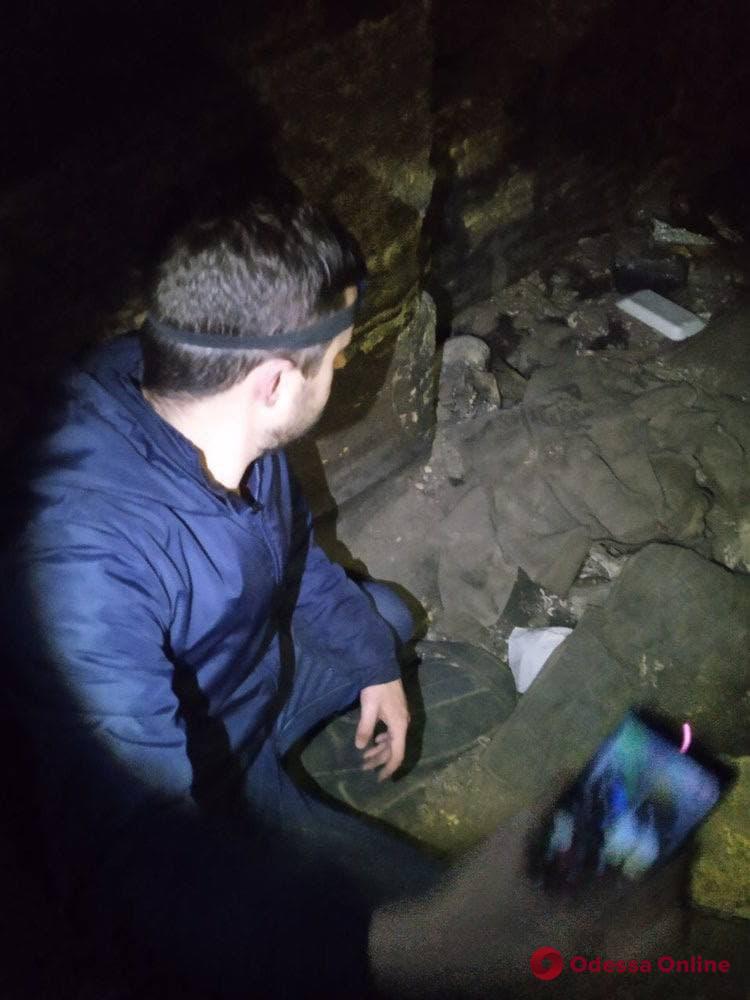 В Одессе в катакомбах под бульваром Жванецкого нашли человеческие останки