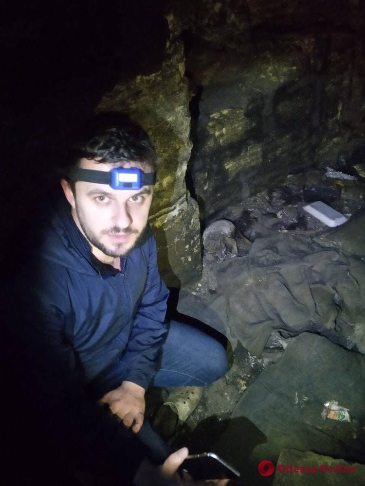 В Одессе в катакомбах под бульваром Жванецкого нашли человеческие останки