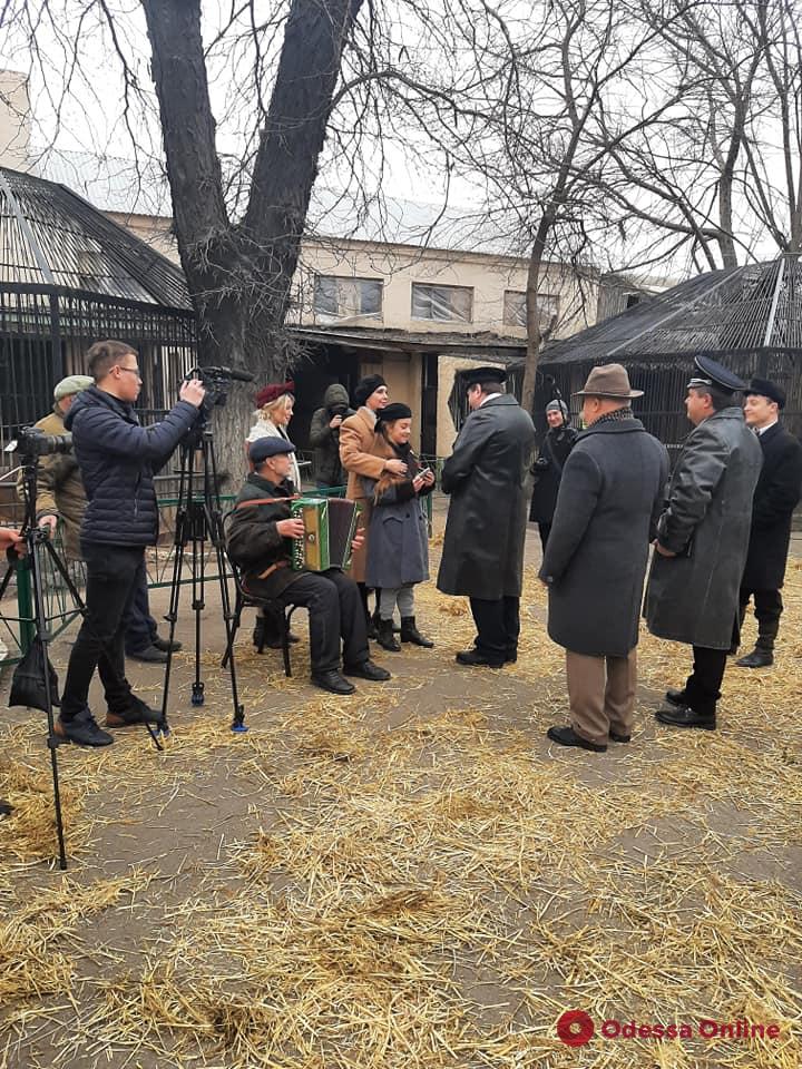 «Улыбка львицы»: в Одессе снимают кино о зоопарке в период Второй мировой (фото)
