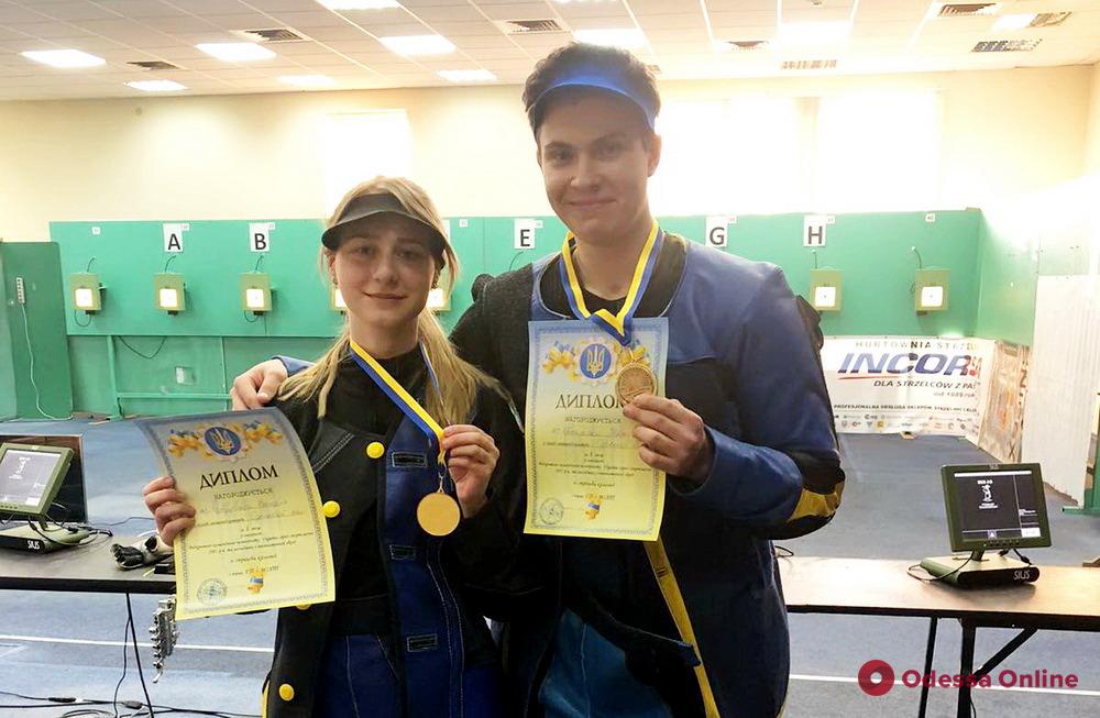 Пулевая стрельба: одесситы завоевали медали чемпионата Украины
