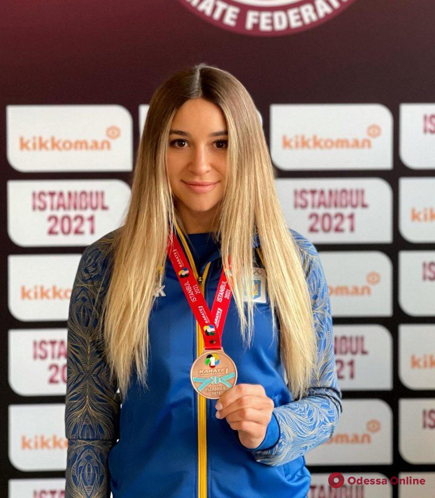 Каратэ: одесситка завоевала медаль престижного международного турнира