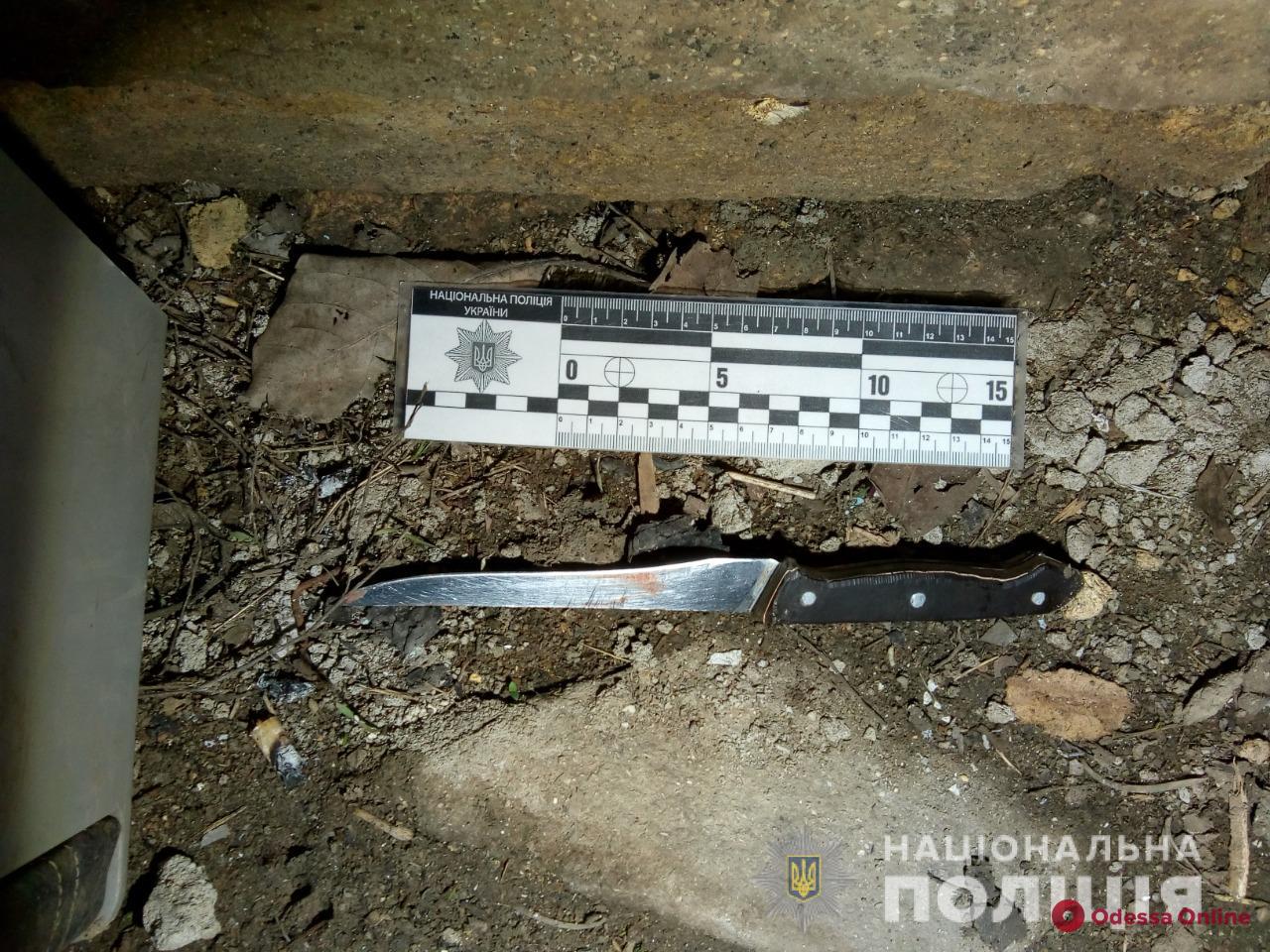 Пьяный житель Одесской области напал с ножом на друга