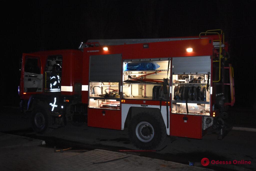 В санатории на Куяльницком лимане ночью вспыхнул пожар – пострадал мужчина