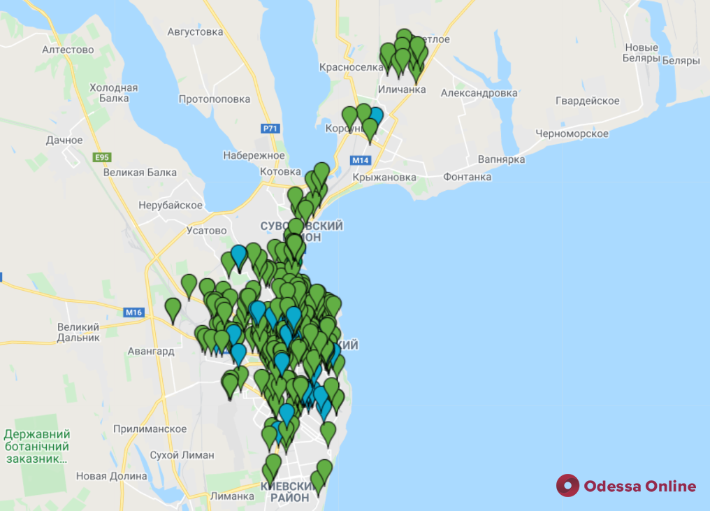 В Одессе создали онлайн-карту бомбоубежищ