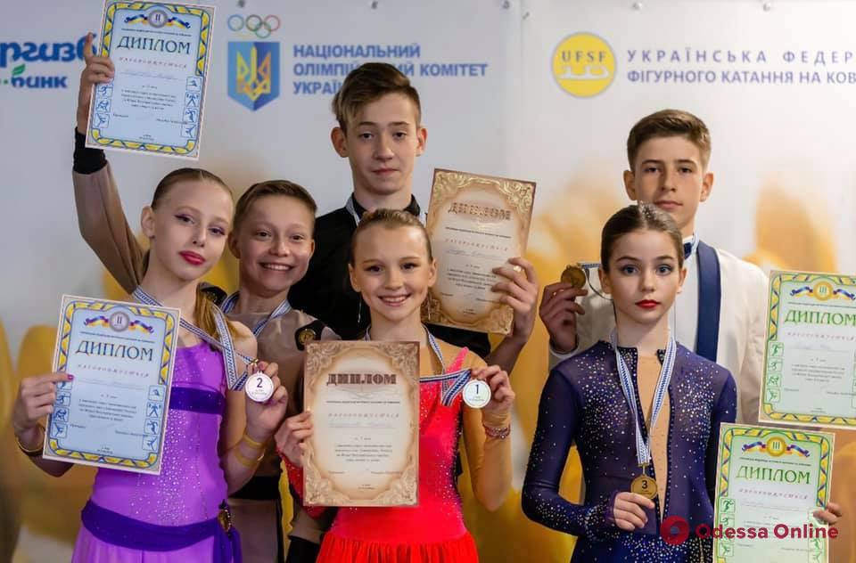 Фигурное катание: одесситы блестяще выступили на всеукраинских турнирах в Киеве