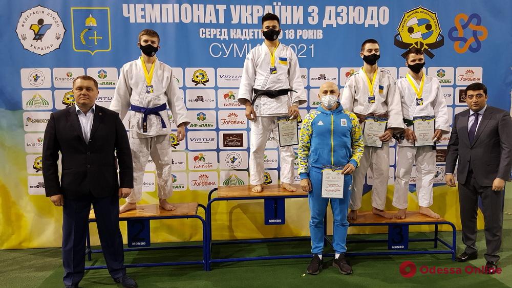 Дзюдо: юные одесситы завоевали три медали чемпионата Украины