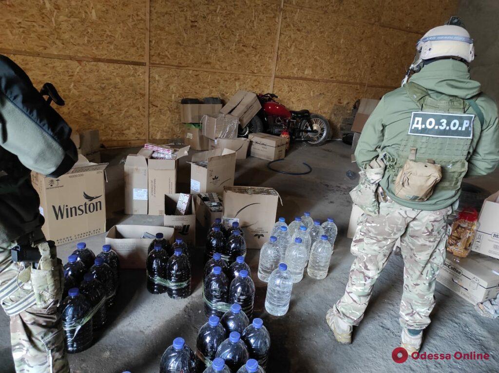 На юге Одесской области правоохранители изъяли контрафактного алкоголя и сигарет на полмиллиона
