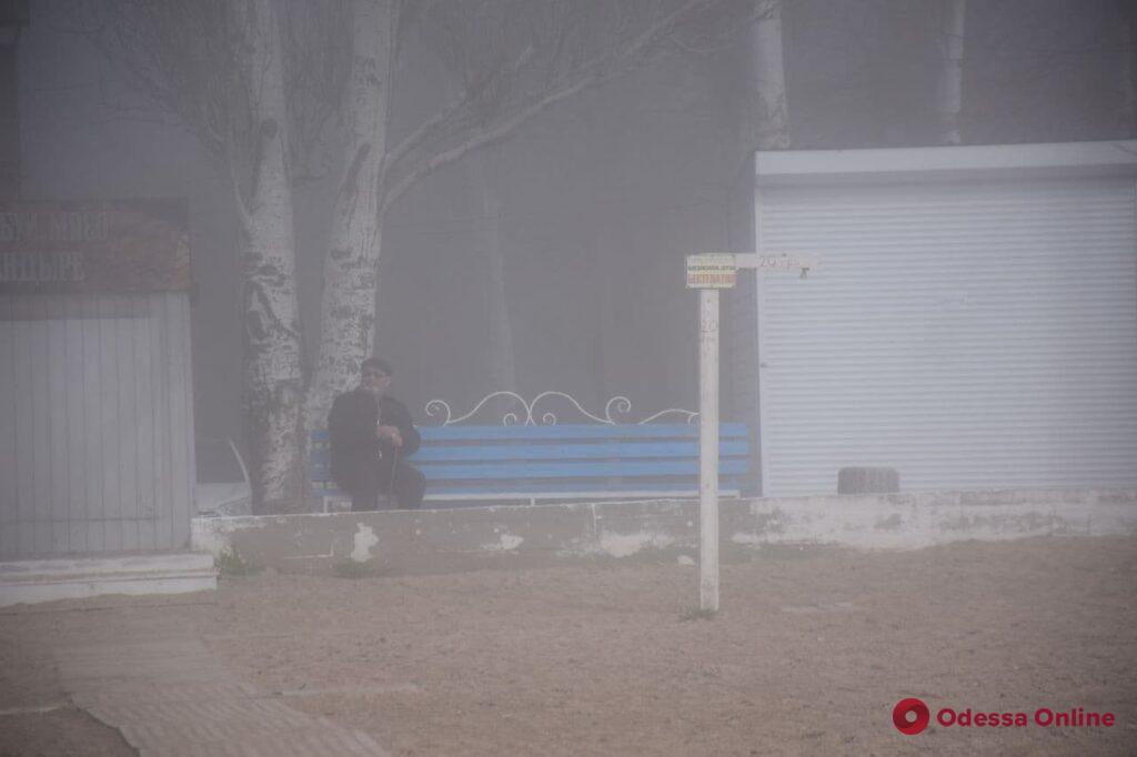 Одесса: туманное утро в Лузановке (фото, видео)
