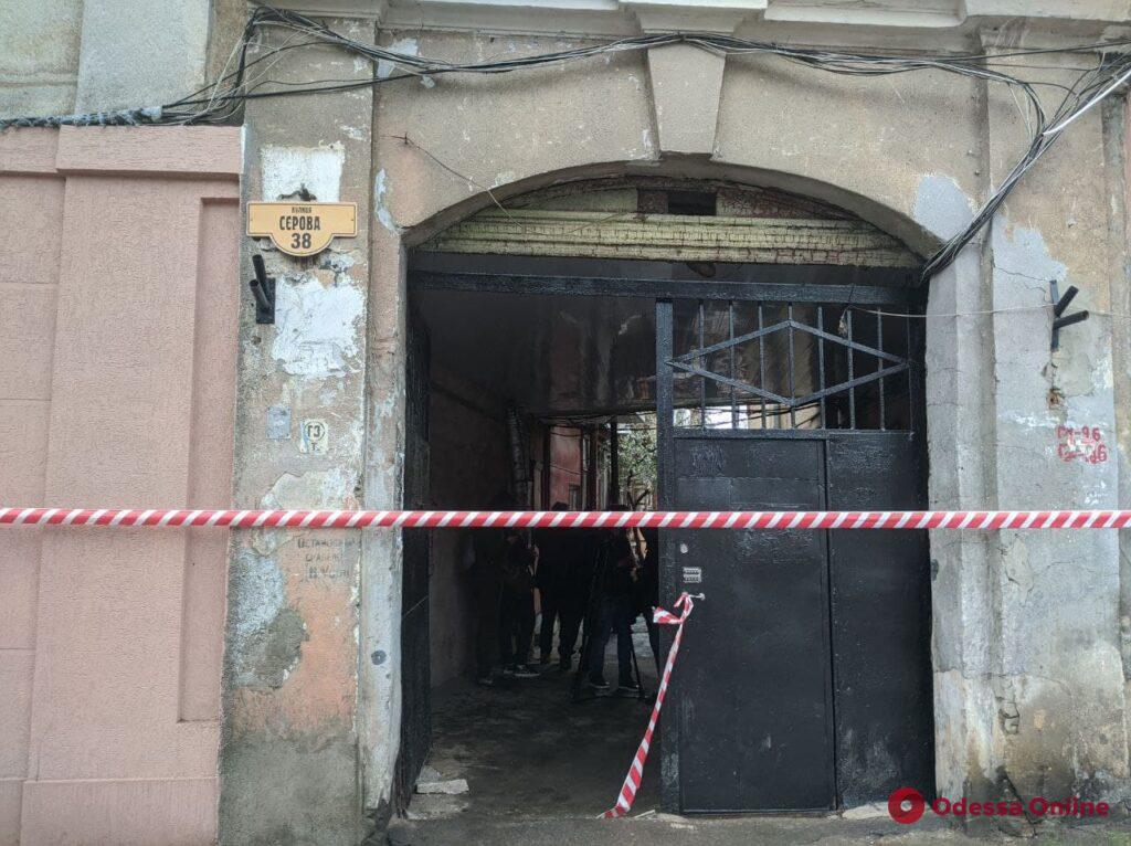 Полиция расследует обстоятельства взрыва на Молдаванке