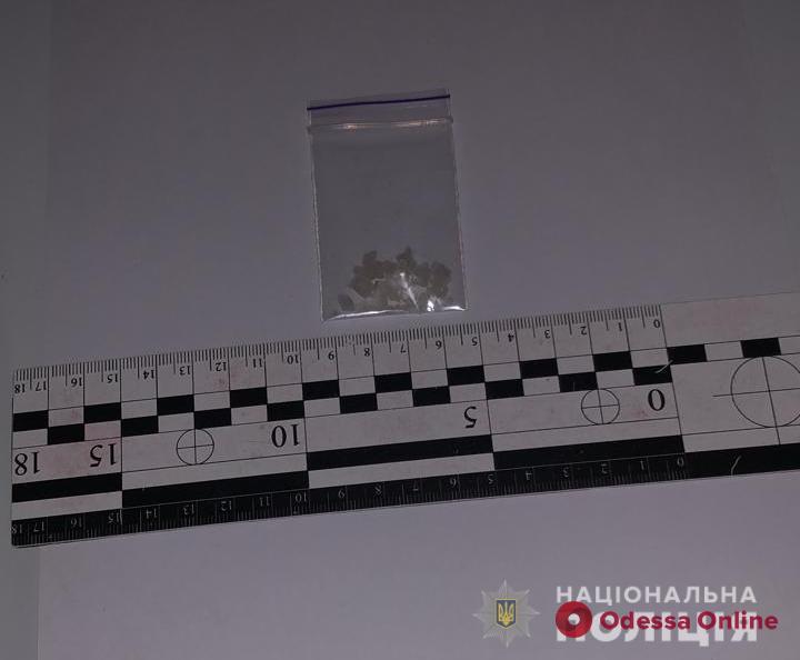 В Одессе поймали наркодилера с амфетамином