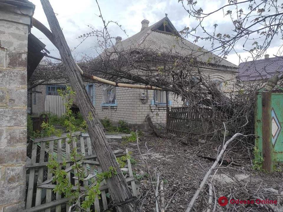 Накануне 9 мая сепаратисты обстреляли прифронтовое село вблизи позиций Одесской мехбригады