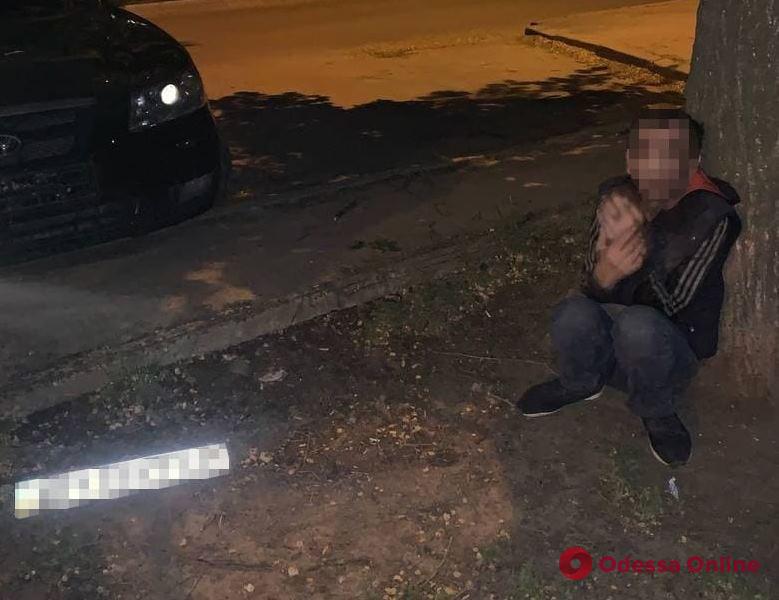Попался с поличным: в Одессе владелец авто задержал похитителя номеров