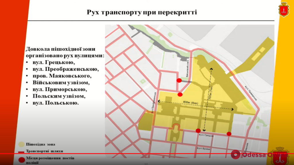 В Одессе презентовали проект создания сети велодорожек и пешеходных зон