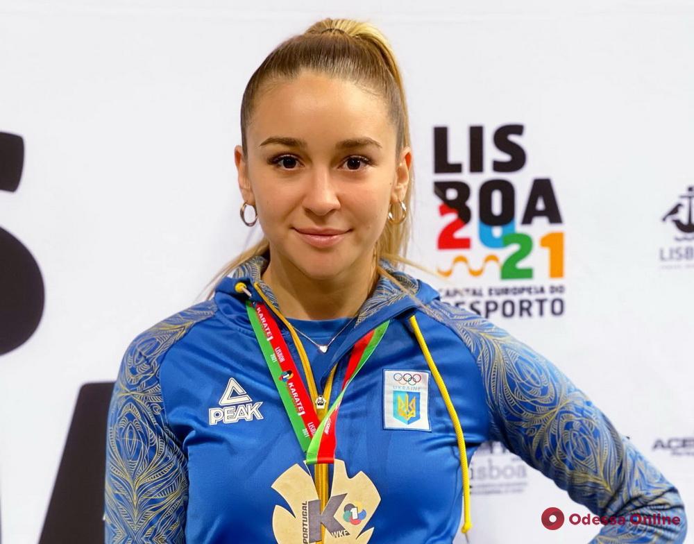Одесская каратистка завоевала «золото» международного турнира