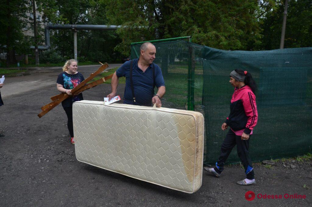 В Одессе открылась еще одна площадка для сбора крупногабаритного мусора