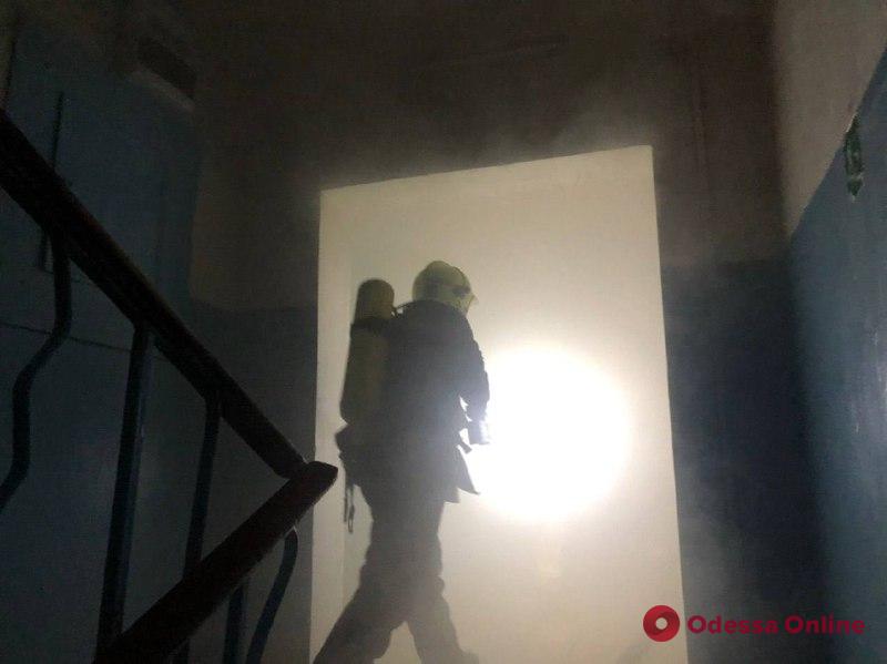 В Одессе в результате пожара в общежитии пострадал студент