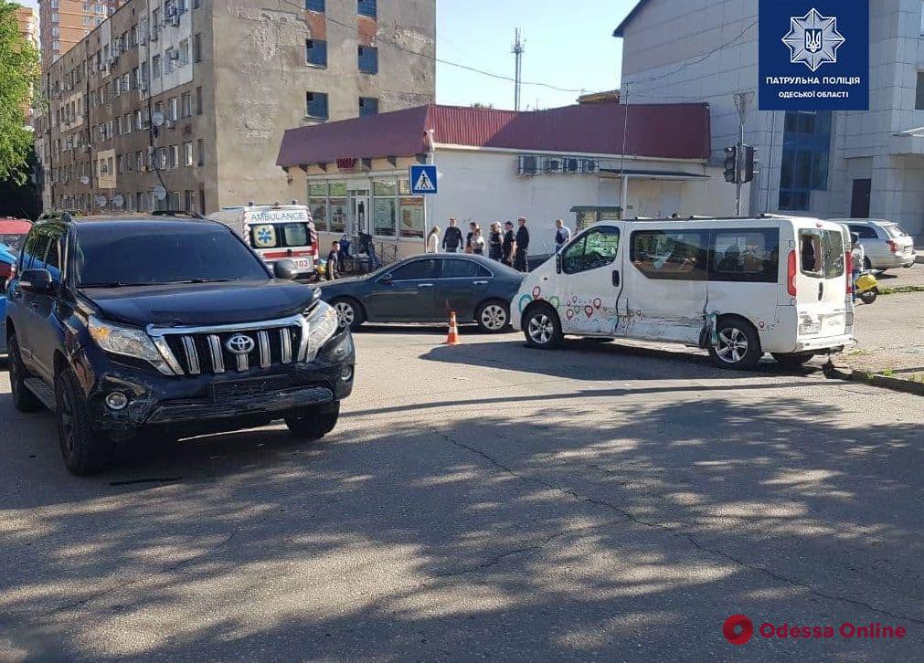 На Молдаванке произошло ДТП с пострадавшими