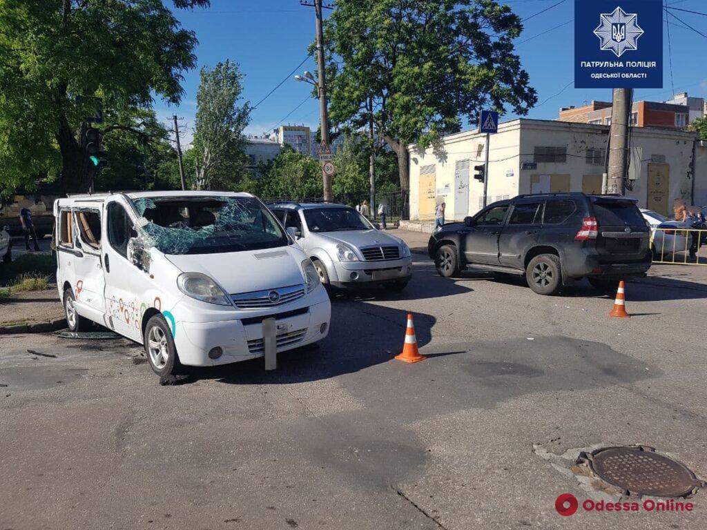 На Молдаванке произошло ДТП с пострадавшими