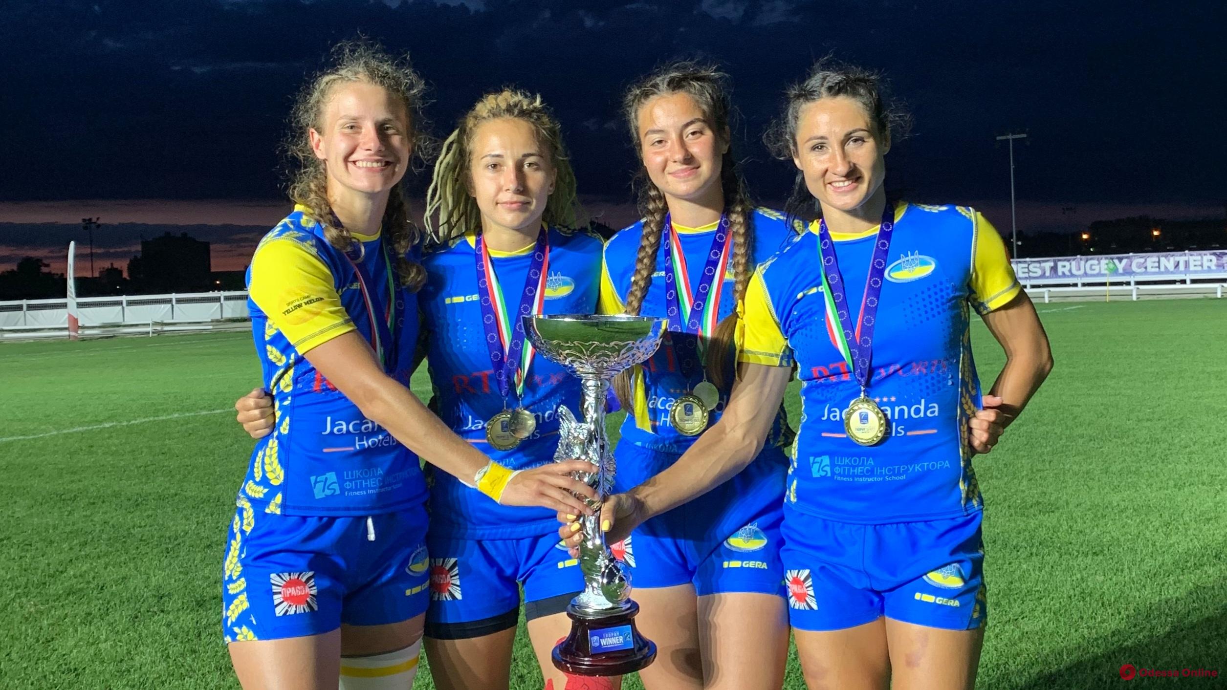 Одесские регбистки завоевали «золото» чемпионата Европы