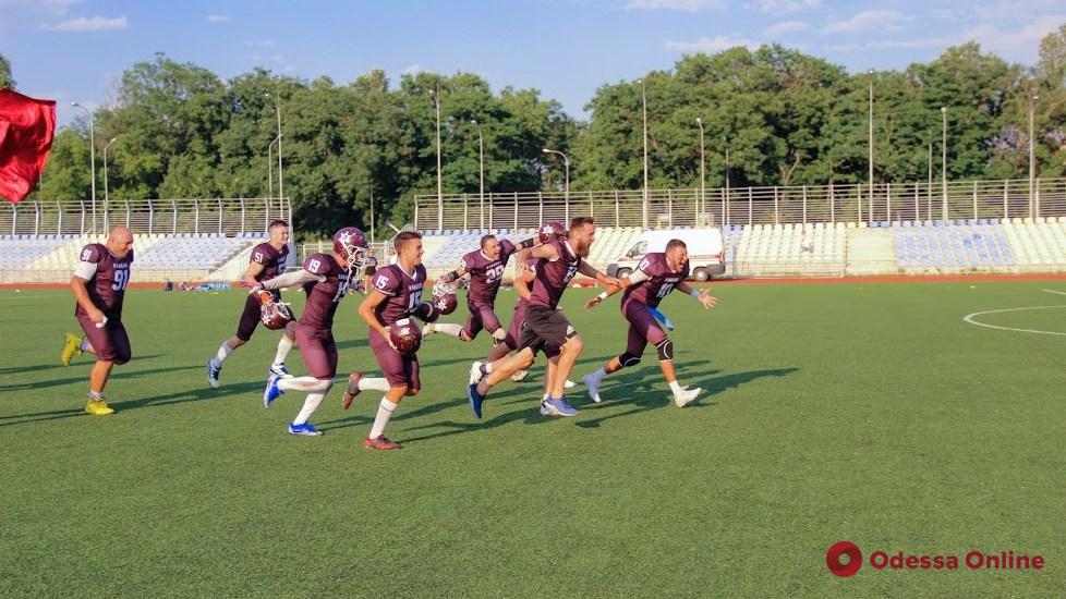 Американский футбол: «Odessa Rangers» совершили невероятный «камбэк» в игре с «Mykolaiv Vikings»