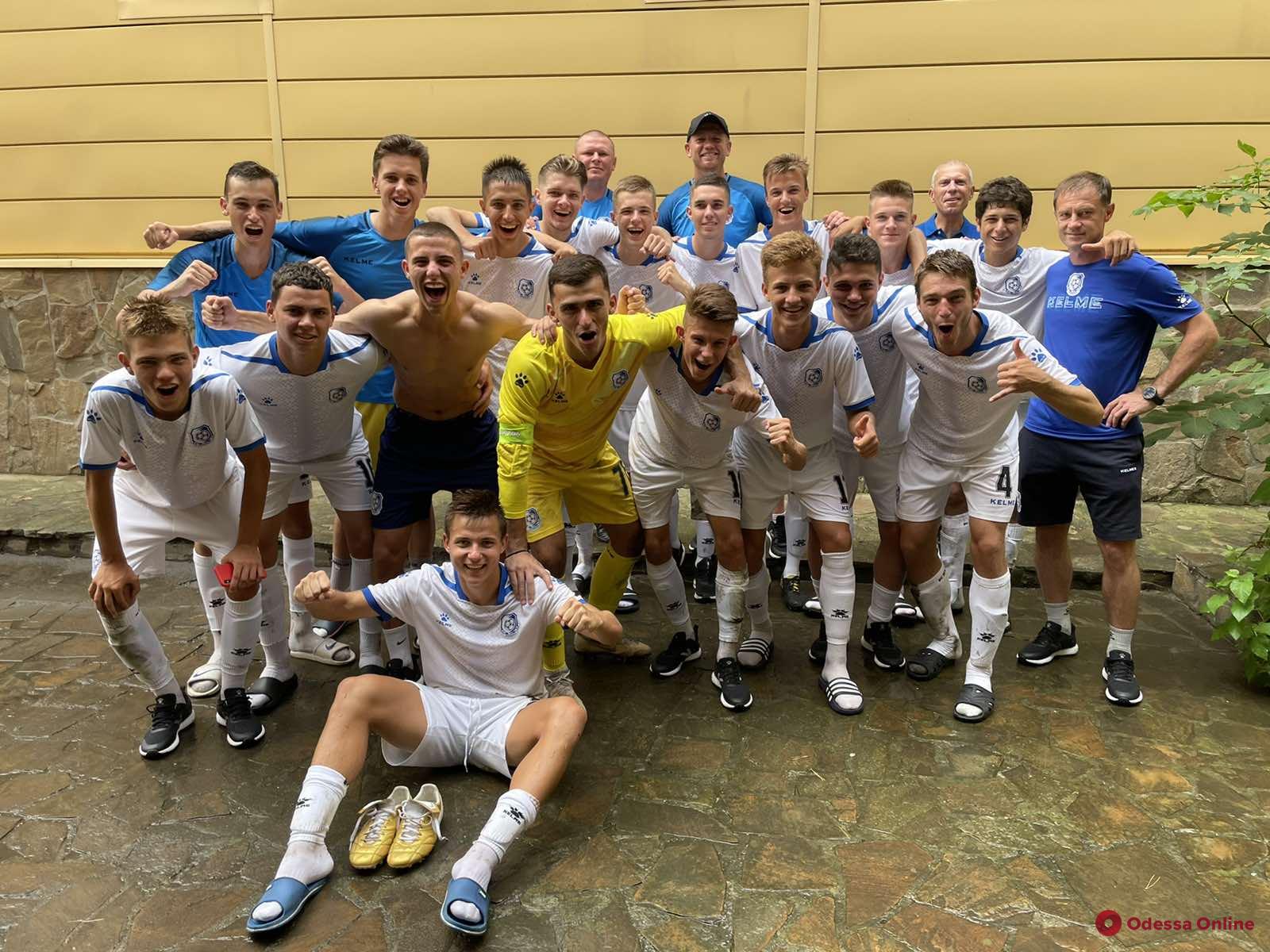 Футбол: «Черноморец» U-19 одержал вторую победу подряд