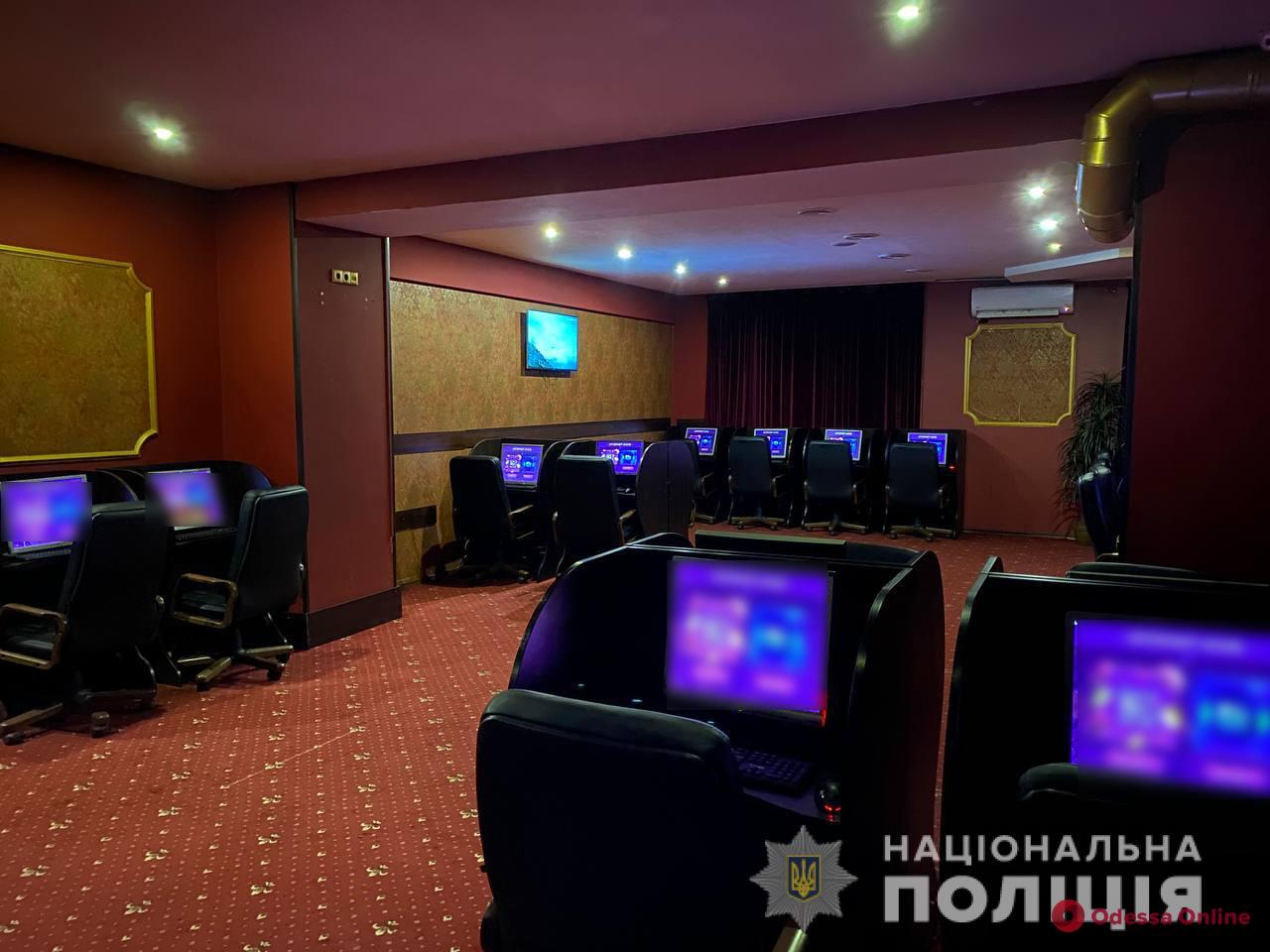 Одесская полиция накрыла два подпольных казино в центре города