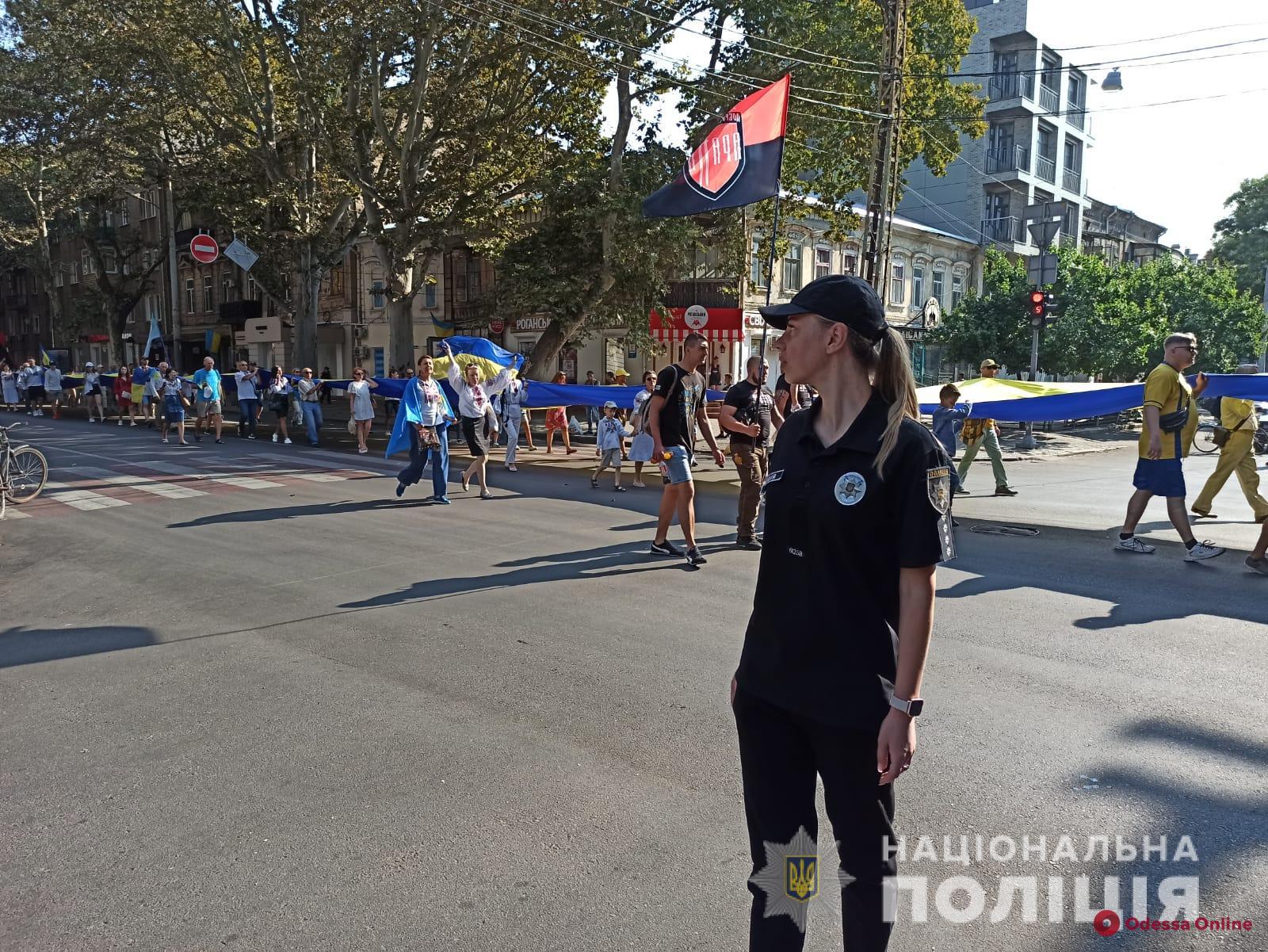 В День Независимости Украины безопасность в Одесской области обеспечивают более двух тысяч правоохранителей