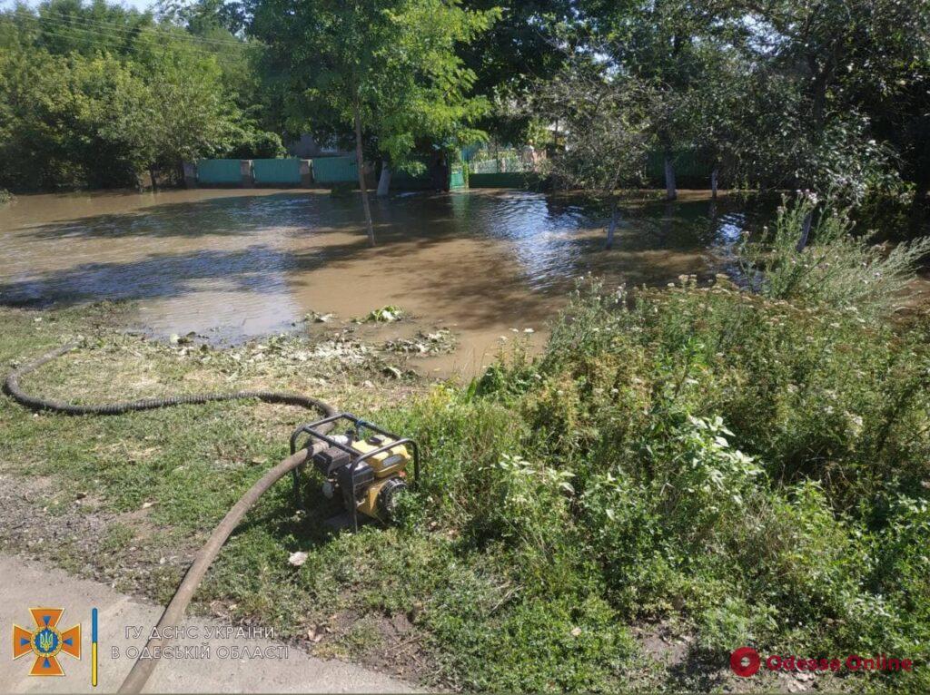 В Одесской области остаются затопленными свыше десятка дворов