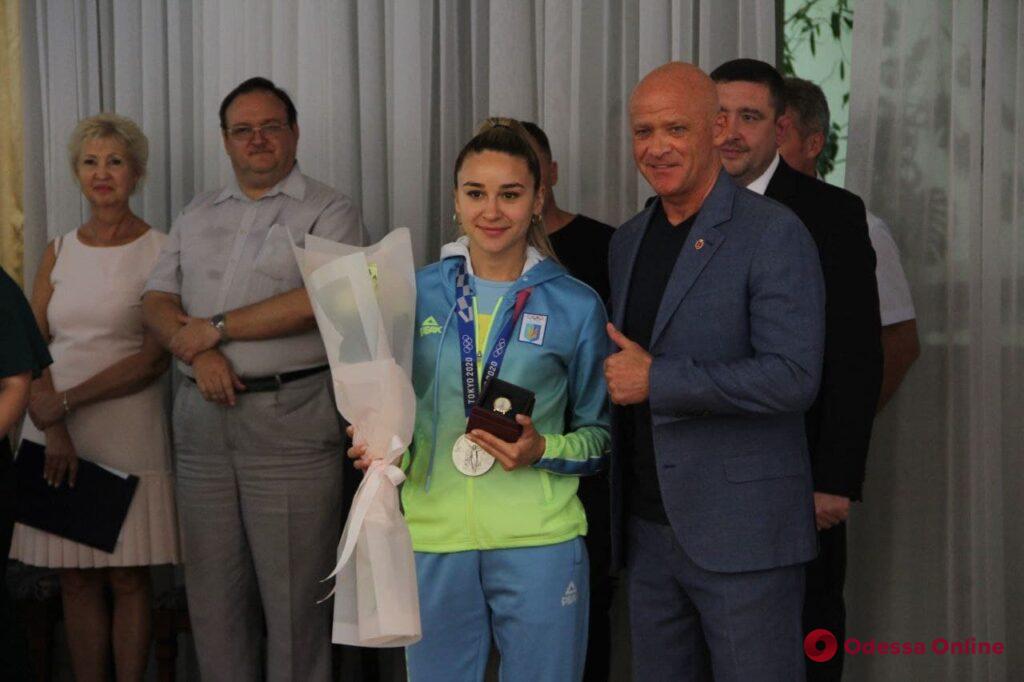 Чествование олимпийцев: в Одессе поздравили олимпийских спортсменов (фото)