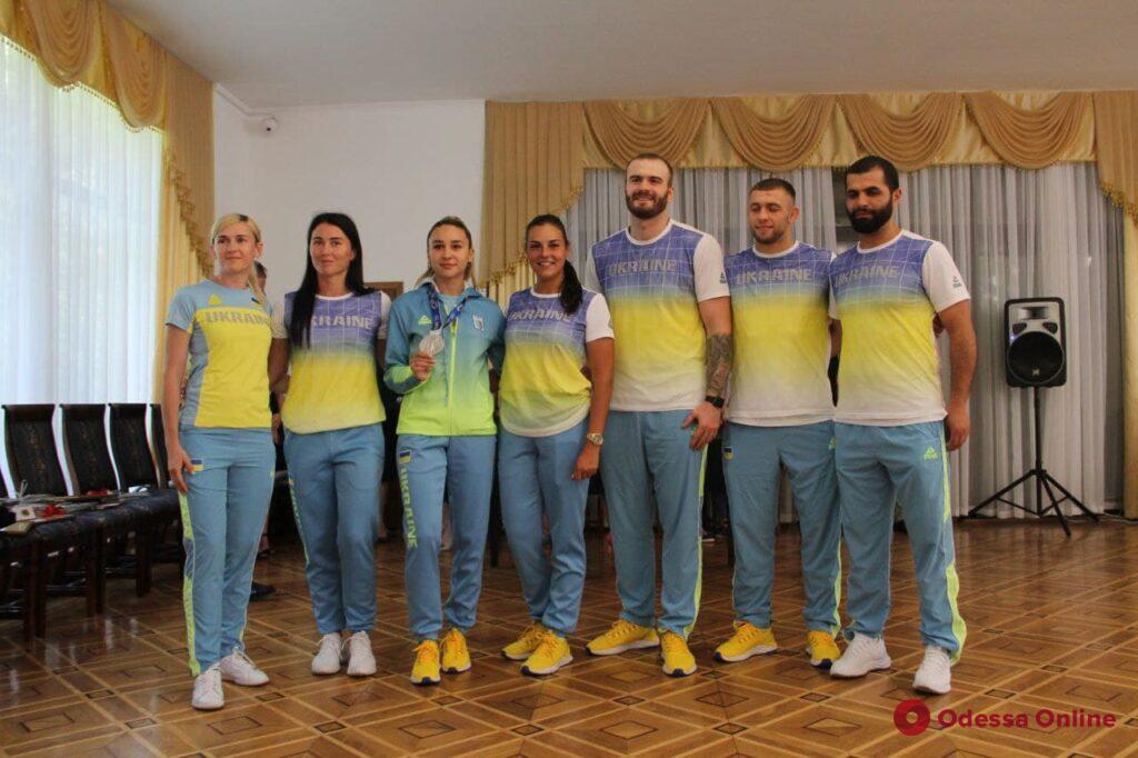 Чествование олимпийцев: в Одессе поздравили олимпийских спортсменов (фото)