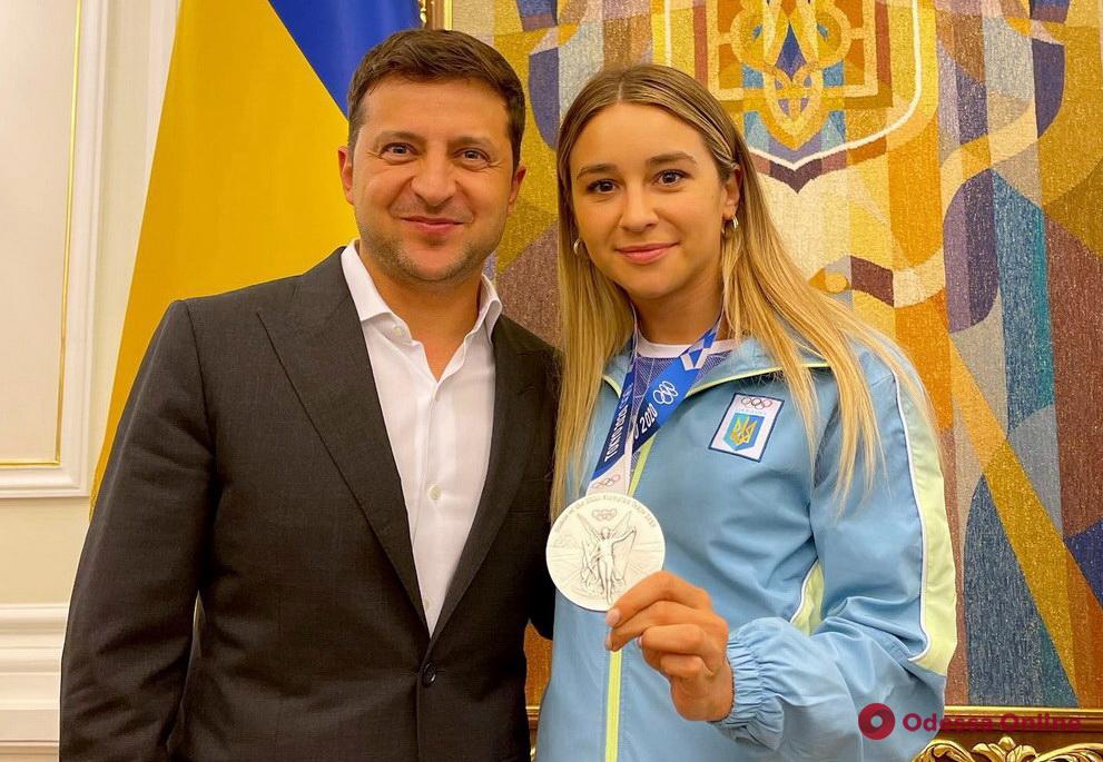 Президент Украины наградил Анжелику Терлюгу орденом княгини Ольги