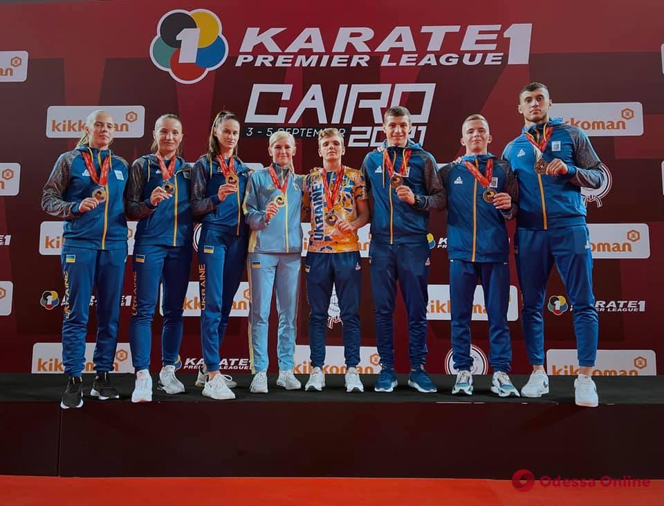 Каратистки из Одесской области завоевали две медали престижного международного турнира в Египте