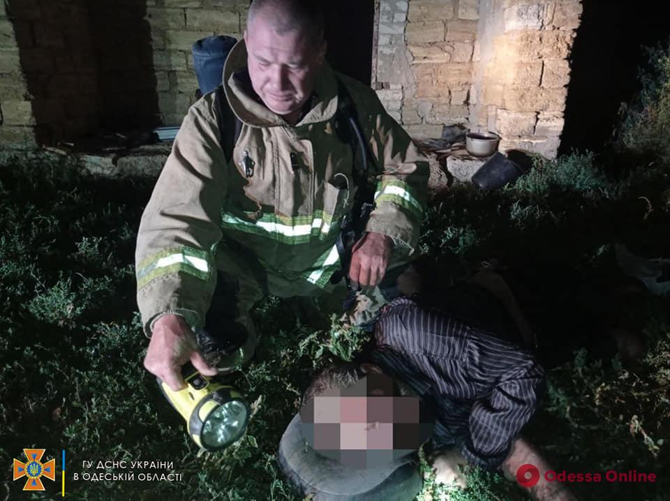 В Одесской области во время пожара в частном доме пострадал мужчина (фото)