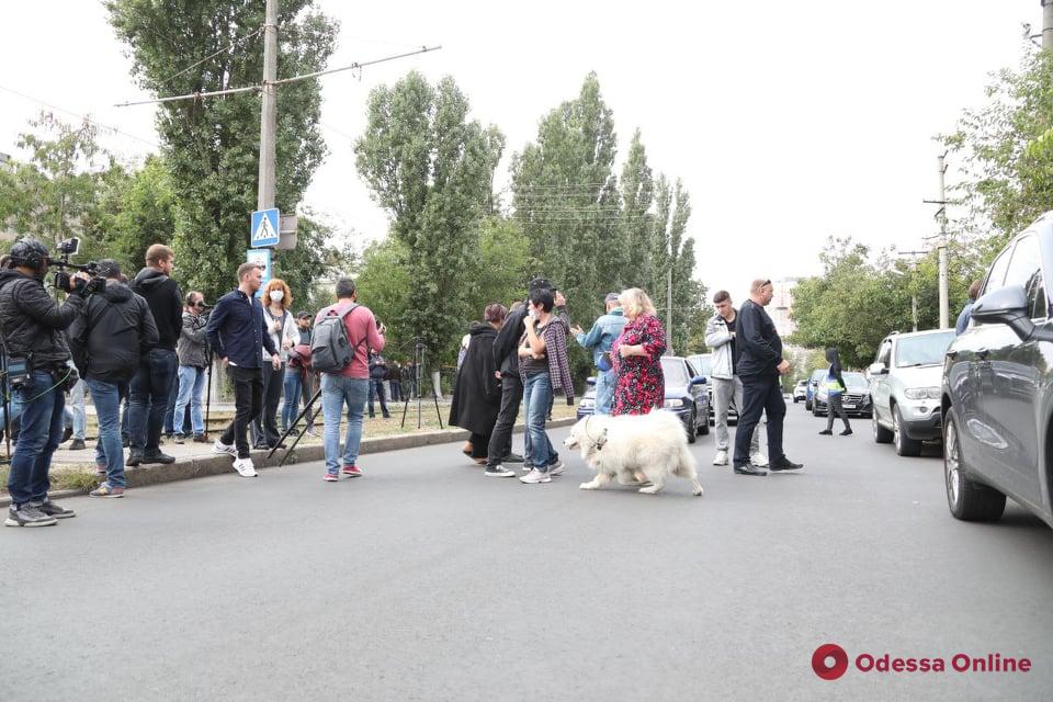 На Фонтане активисты перекрывали проезд возле санатория из-за нового строительства