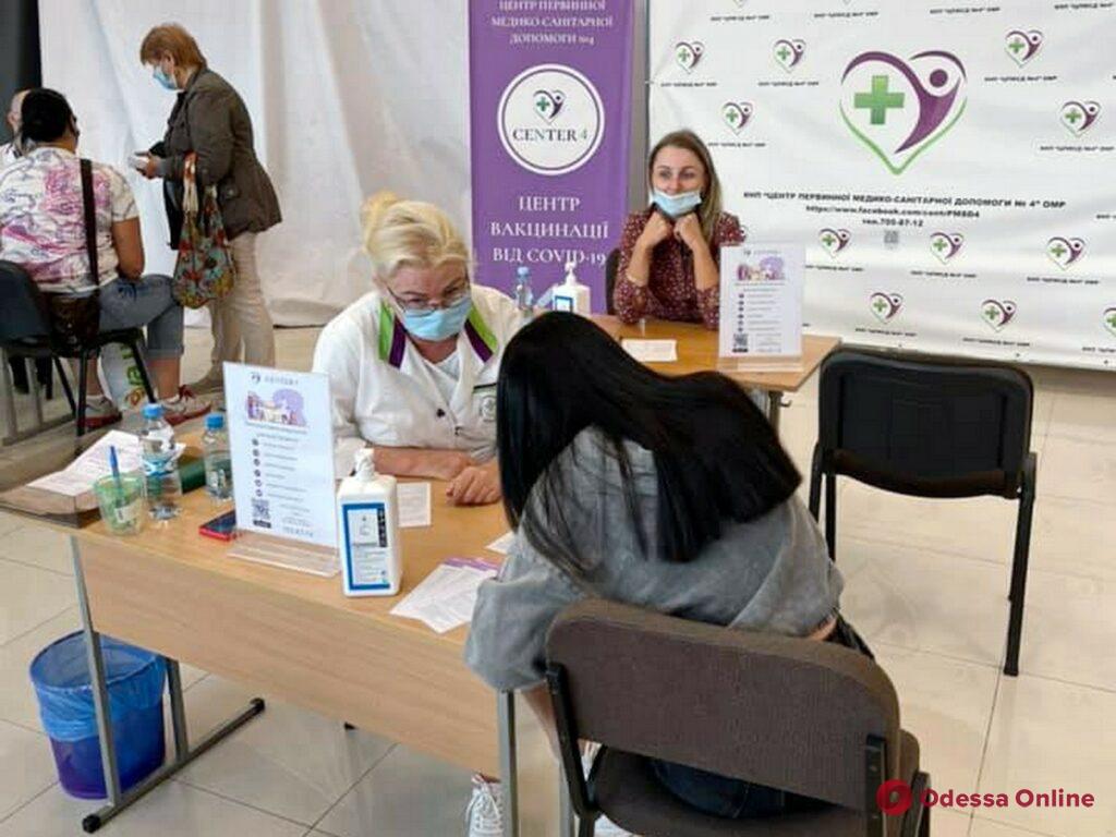 В Одессе от коронавируса привились уже свыше 250 тысяч человек