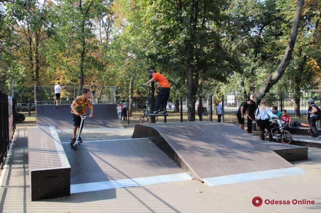 В Одессе открыли новый скейт-парк (фото)